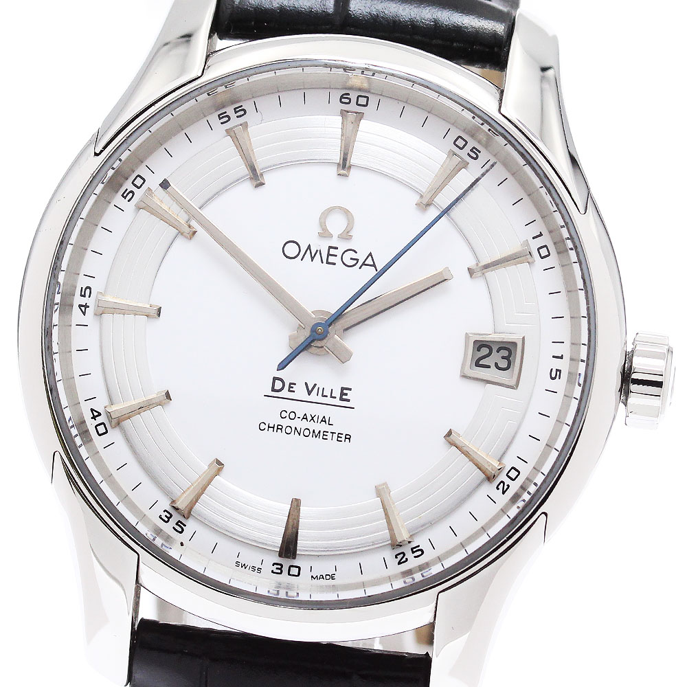 オメガ OMEGA 431.33.41.21.02.001 デビル アワービジョン デイト 自動巻き メンズ _871649【中古】