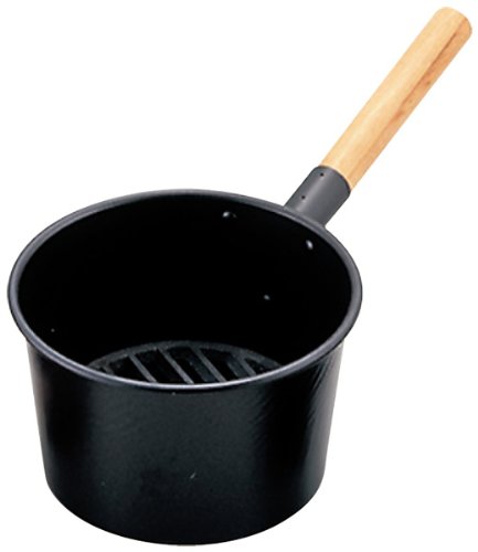 鉄 木柄 火起し 24cm