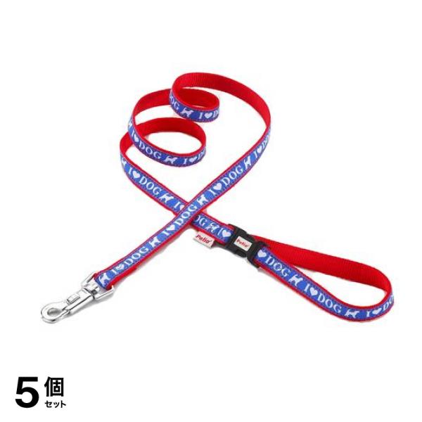 ペティオ リトルエンジェル ラブドッグリード XSSS ミニ犬・超小型犬用引き紐 ブルー 1.2m (W55915) 5個セット 4,741円