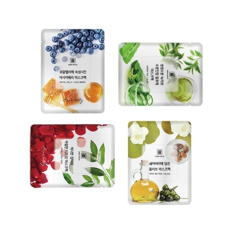 1日1パック エッセンス ゲル マスクパック 25ml 100枚 天然生地 5,678円