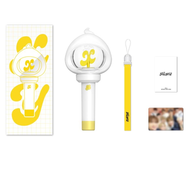 【公式】 XIKERS OFFICIAL LIGHT STICK [ フォトカード + 専用ストラップ付き ] / ペンライト / 応援棒 / 公式グッズ / 正規品