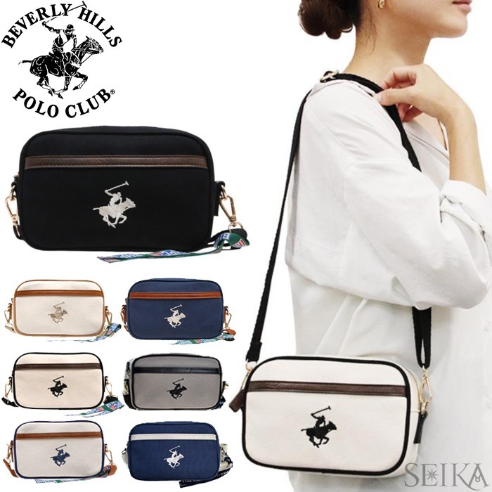 ビバリーヒルズポロクラブ ショルダーバッグ BH1009N BEVERLY HILLS POLO CLUB 斜め掛け レディース BHPC ポロ