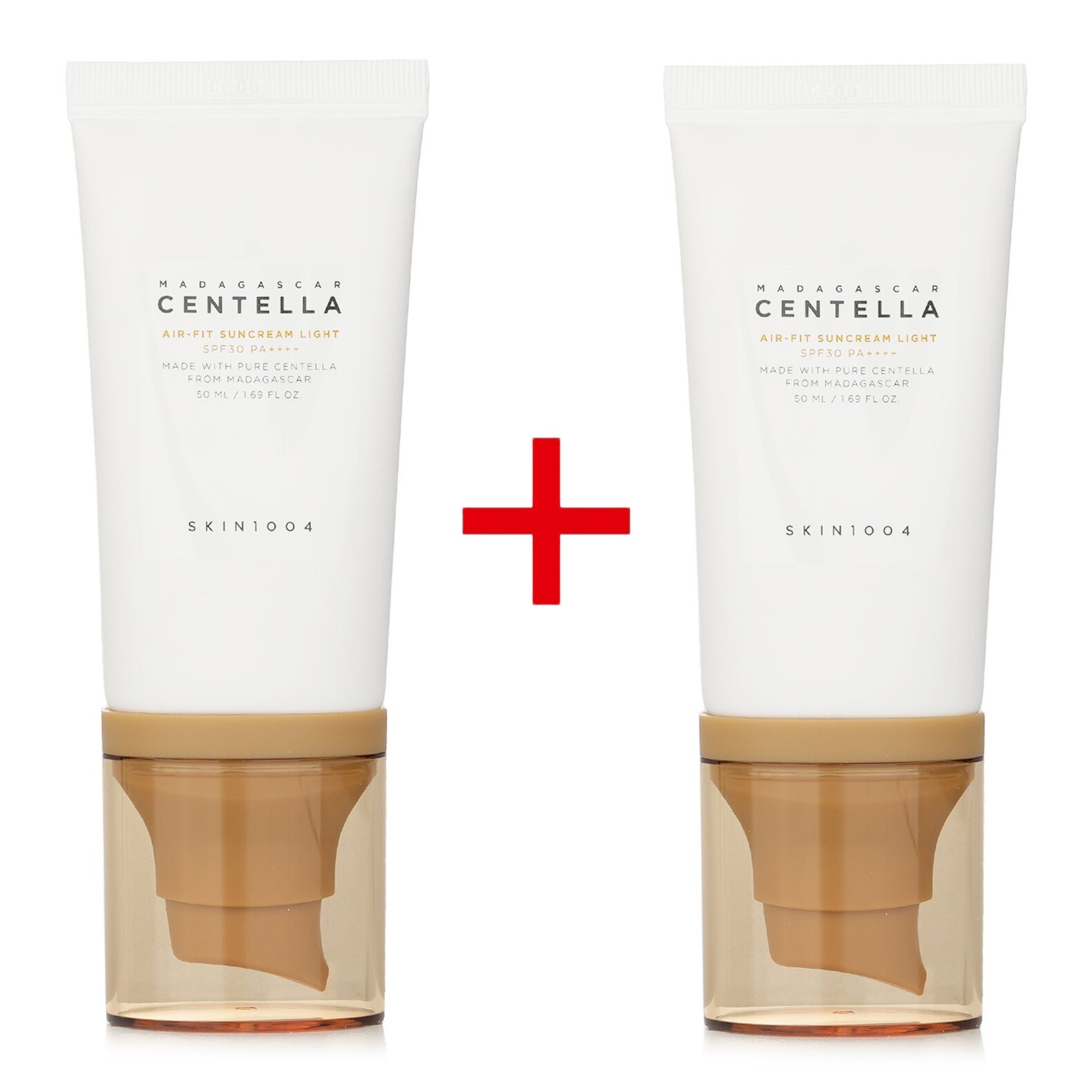 マダガスカル センテラ エアフィット 日焼け止め ライト 50ml+50ml