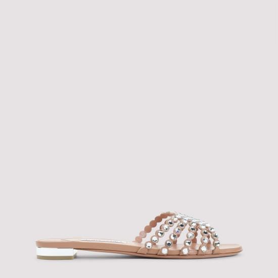 AQUAZZURA Women Sandals TQLFLAS3 NAP PWP POWDER PINK