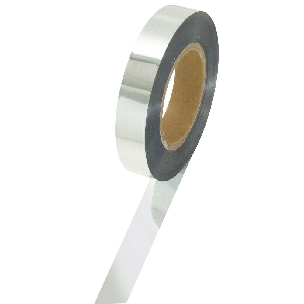 （まとめ買い）ササガワ メッキテープ 銀 25mmx200m 1個入 40-4464 [x3]