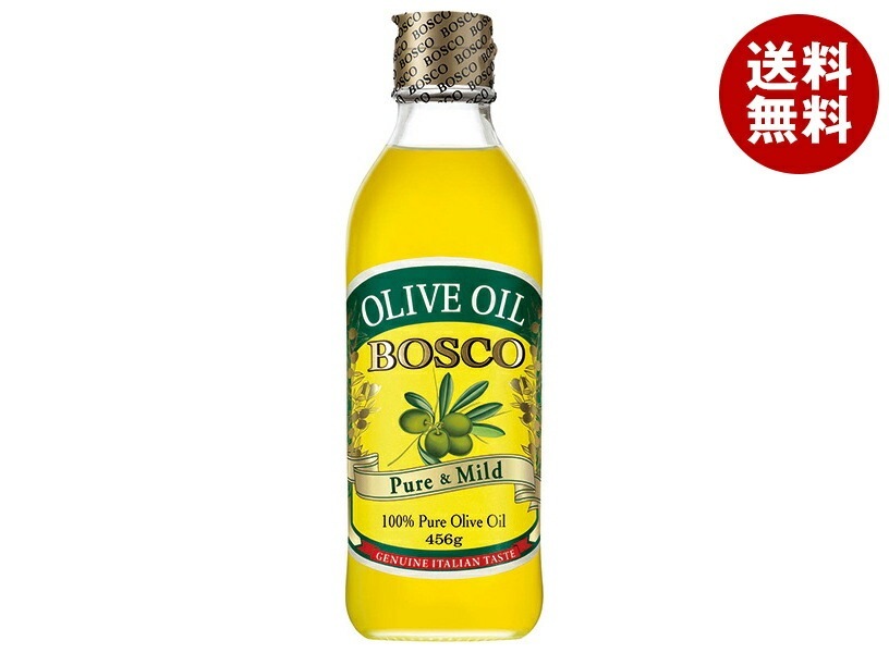 日清オイリオ BOSCO(ボスコ) オリーブオイル 456g瓶＊12本入