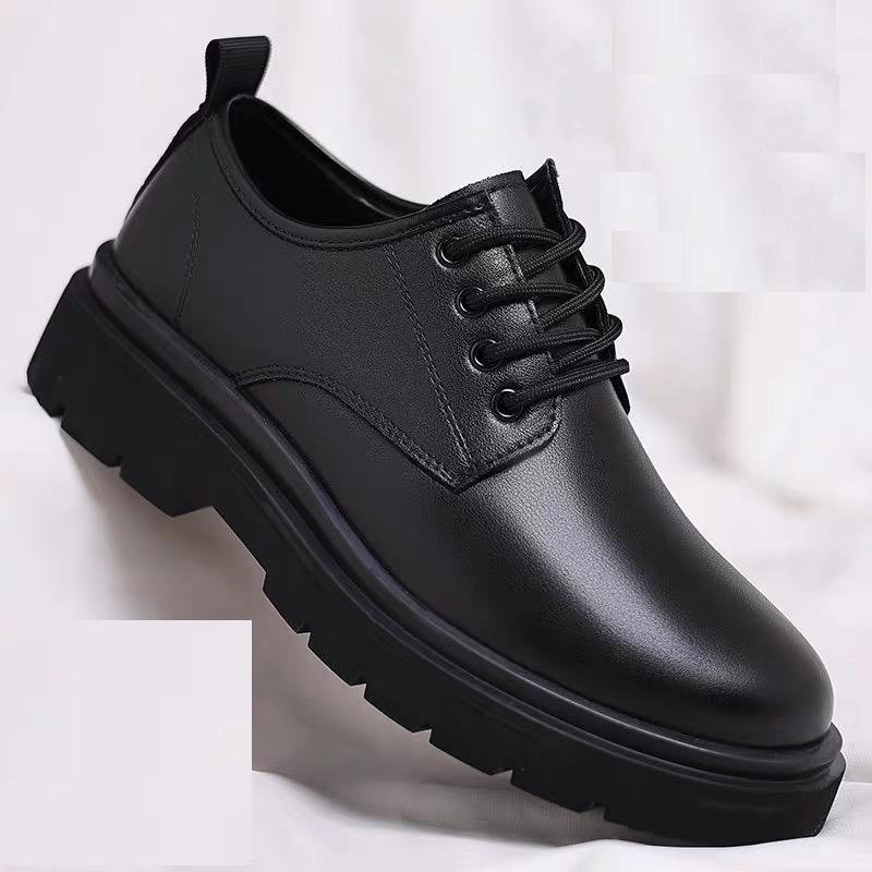 ビジネスシューズ メンズ ブーツ 通気性 紳士靴 カジュアルシューズ スエードシューズ 黒 ブラック 革靴 シューズ 本革ドレスシューズ レースアップ ロング 7,274円