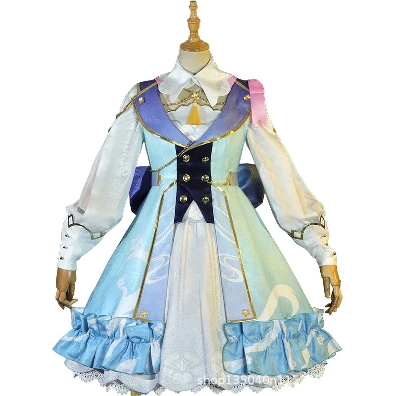 原神コスプレ花時便りセット洋装 ロリータワンピース