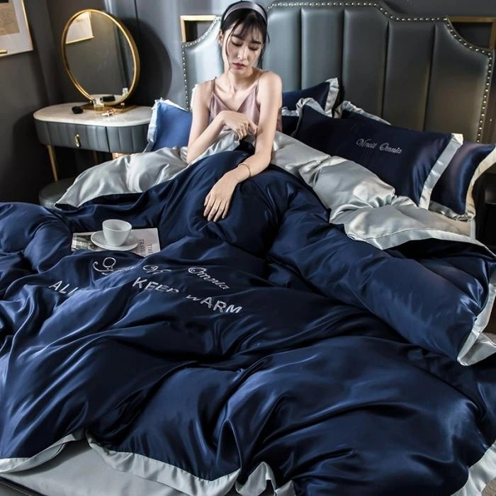 布団カバー シングル 3点4点セット 夏用涼感寝具 ツルツル艶と手触り感 高品質ベッド用品 セミダブル 掛け布団カバー 敷布団カバー レーヨン素材 シルクみたい 冷感 カバー 枕カバー カバーセット 6,283円