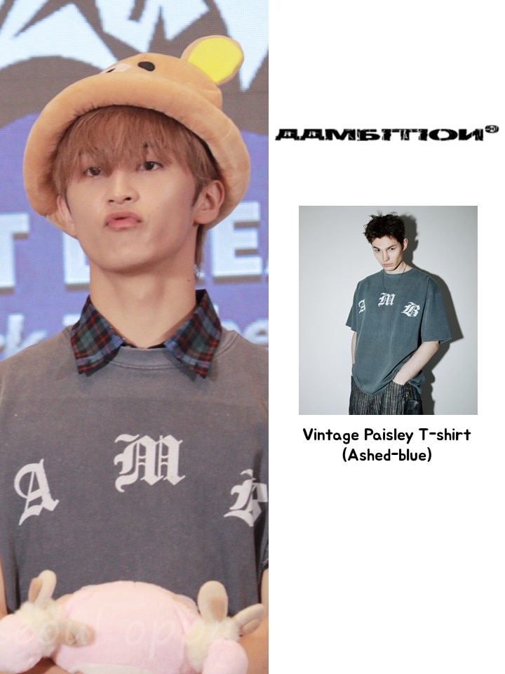 KOREA [ AAMBITION ] Vintage Paisley T-shirt 7,168円