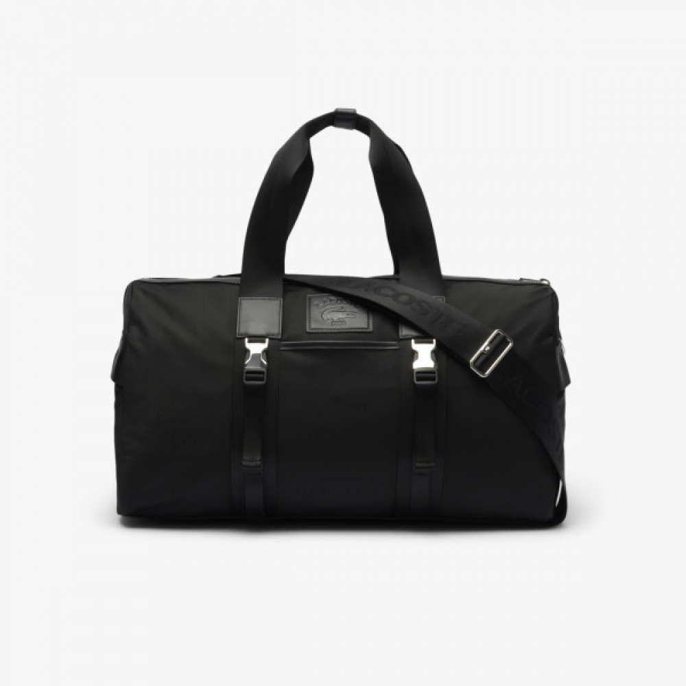 ラコステ クラシック ラージ ダッフルバッグ NH5076I55N - 000ブラック