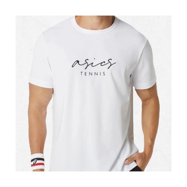 ASICS メンズ クラシック グラフィック T (2041A288100) 半袖 ラウンド Tシャツ 2041A288100 2403706
