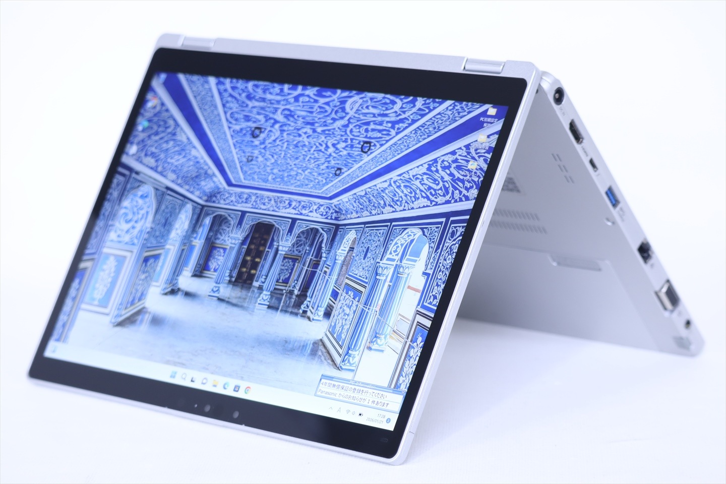 即配 2021年WQXGA+液晶パワフル2in1PC Lets note CF-QV1SFLAS i7-1185G7 16G 512G 12.0WQXGA+ Wi-Fi6 リカバリ BAA評価