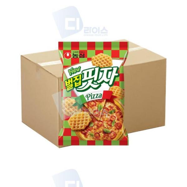 RGLP9O00 農心 蜂の巣 ピザ90g 20袋 バーベキューの香り ピザ味