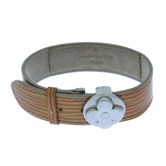 ブレスレット エピ グッドラックブレス ゴールド×オレンジ×シルバー レディース 中古