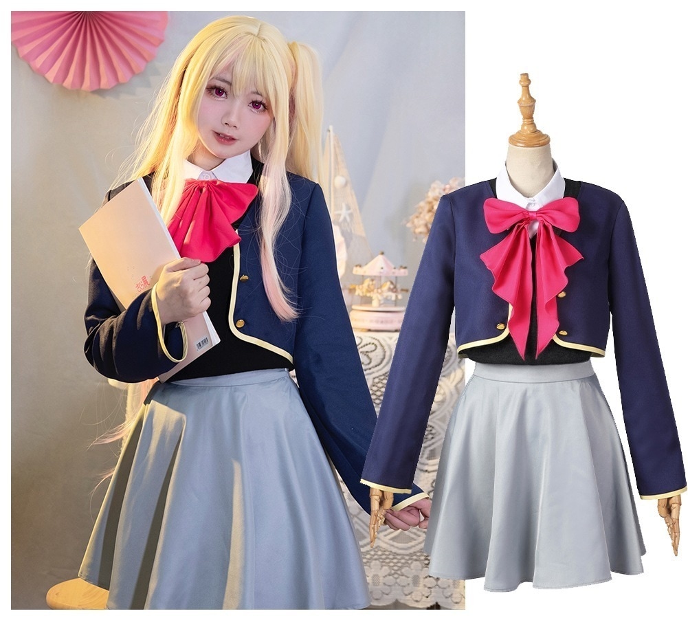 セットアップ 推しの子 コスプレ衣装 ＋ウィッグ+靴 星野アイ ルビー 有馬かな セット ステージ衣装 アイドル コスチューム ハロウィン クリスマス イベンド 文化祭 学園祭