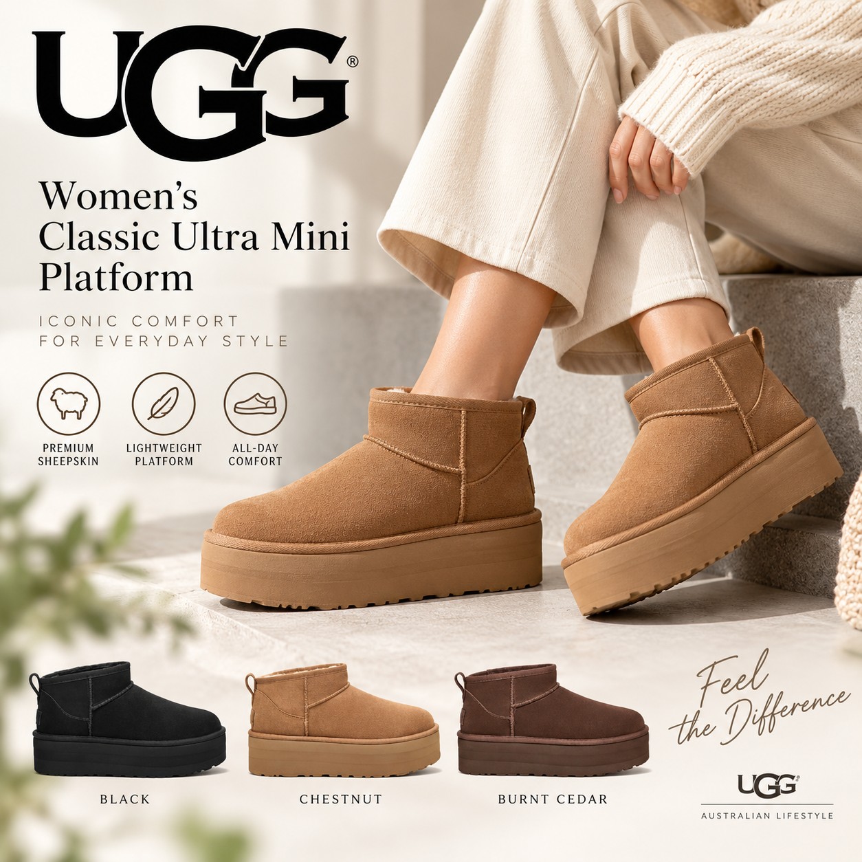 Qoo10] UGG 【期間限定特価】UGG Classic