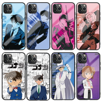 Qoo10 Iphone14ケース 名探偵コナンちゃ スマホケース 保護フィルム