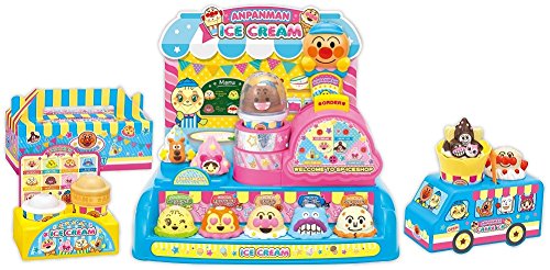 ジョイパレット アンパンマン のっけてポン! クレープもいかが アイスちょうだい!! SPセット 幅470x高さ300x奥行き130mm 181208