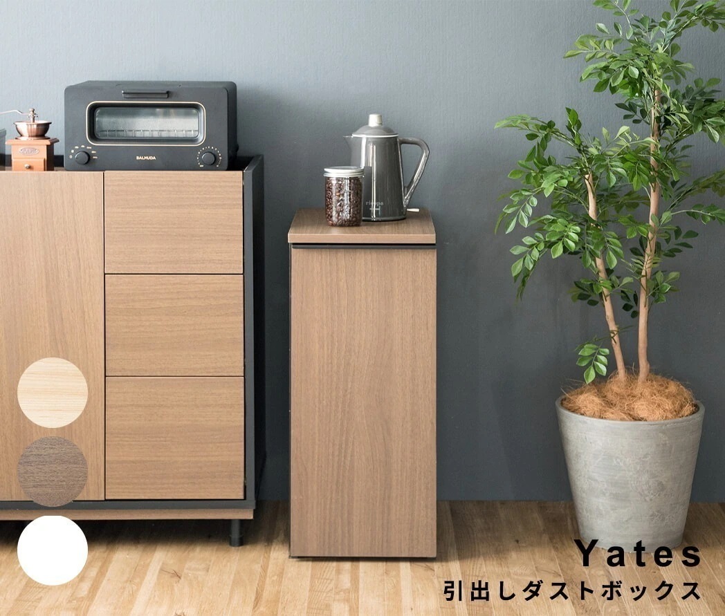 引出しダストボックス　ゴミ箱　４５リットル　４５Ｌ　ふた付き　塵箱　スリム　幅３０ｃｍ　ダストボックス 10,296円