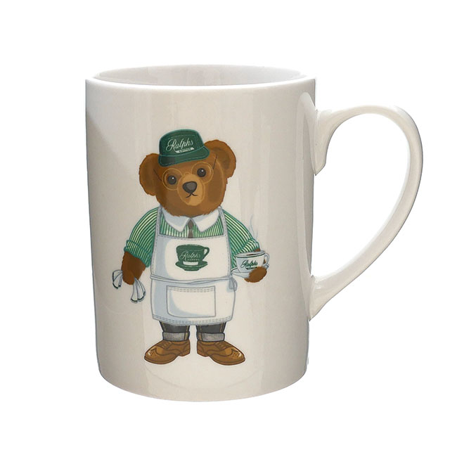 ラルフズ コーヒー Ralphs Coffee BARISTA BEAR MUG CUP マグカップ WHITE 290-005604-010