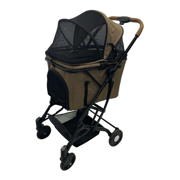 シンセーインターナショナル 2wayペットカート ブラウン