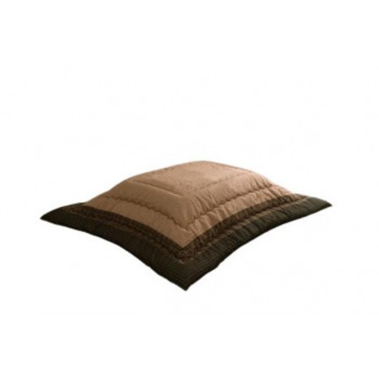 こたつ布団 長方形 単品 しじら織り ブラウン 約205×285cm 1151240060303