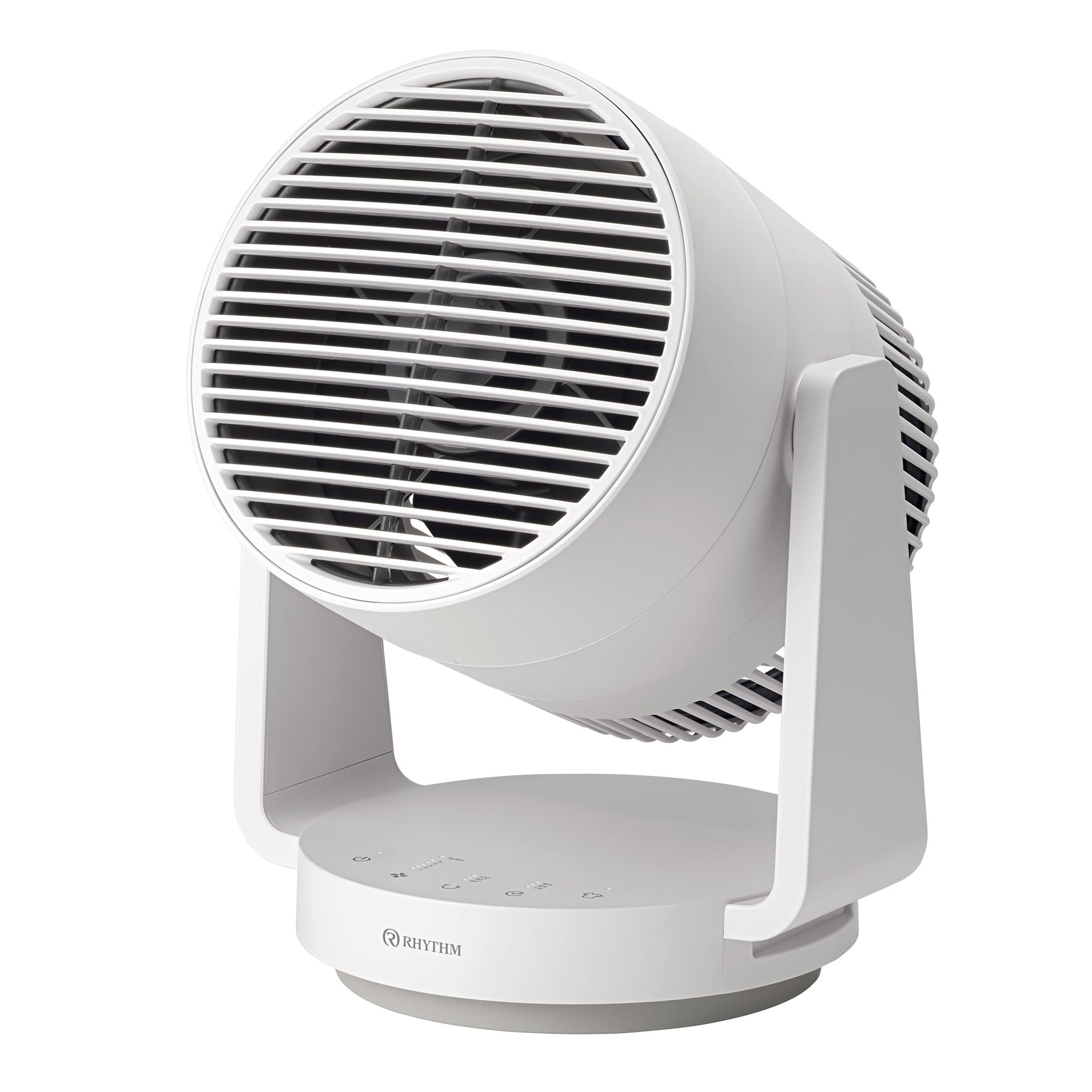 リズム(RHYTHM) サーキュレーター [国内メーカー] 40畳 丸洗い できて お手入れ簡単 自動首振り 強力送風 衣類乾燥モード タイマー 付き [テレビ紹介商品] 2重反転ファン Silky