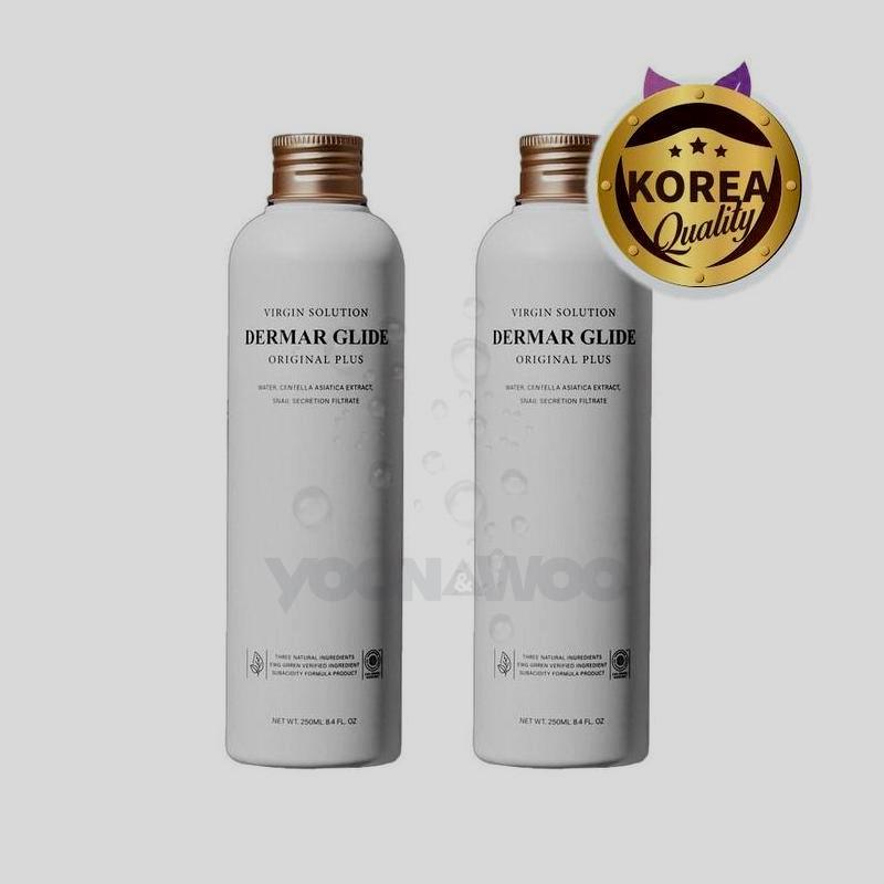 バージンソリューション女性用DERMA GLIDEオリジナルプラスジェルキャップ容器型/ 2個/ 250ml