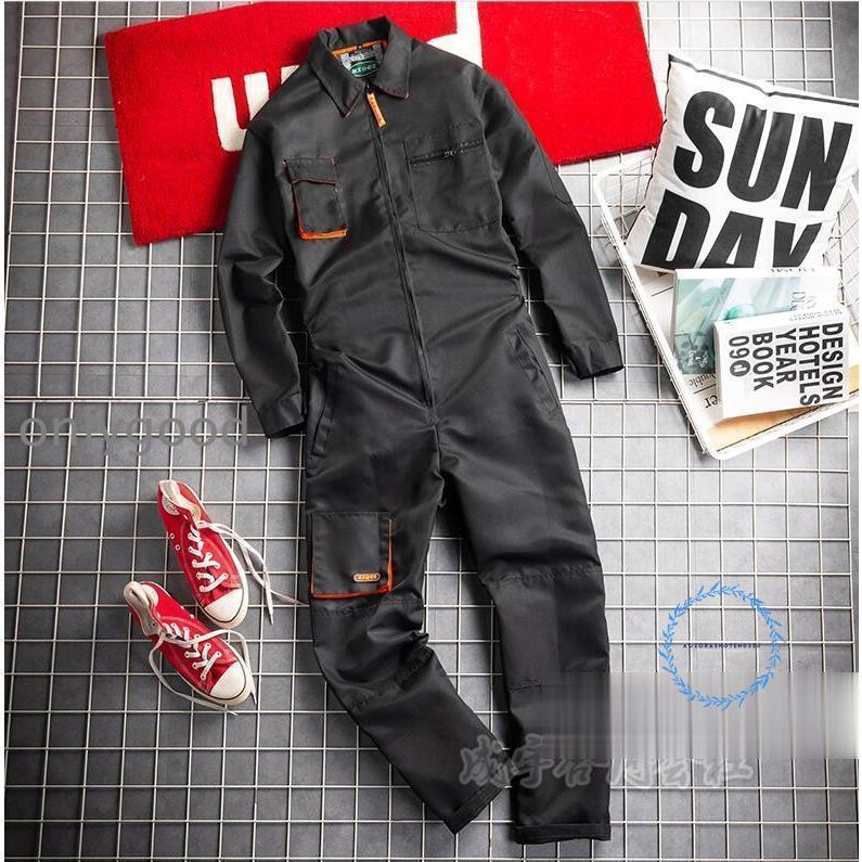 (XRELEX)!!エンジニア 長袖 オーバーオール メンズ 大きいサイズ サルエルパンツ 作業服 オールインワン 無地 カジュアル つなぎ サロペット ワークパンツ