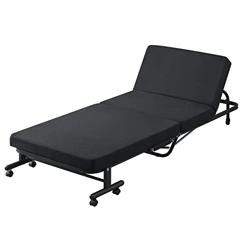 色：a)ブラック サイズ：a)高さ33cm アイリスオーヤマ(IRIS OHYAMA) ベッド 折り