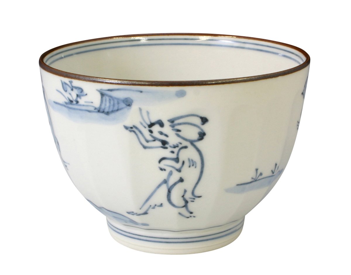 京焼 清水焼 壹楽窯 お茶呑茶碗 (化粧箱入) 高山寺 qix323-01