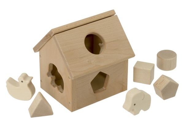 森のかたちあわせハウス W-82 Mocco 平和工業 木のおもちゃ 日本製 知育玩具 プレゼント