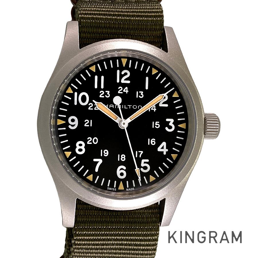 カーキ フィールド H69439931 メンズ 腕時計 te【中古】