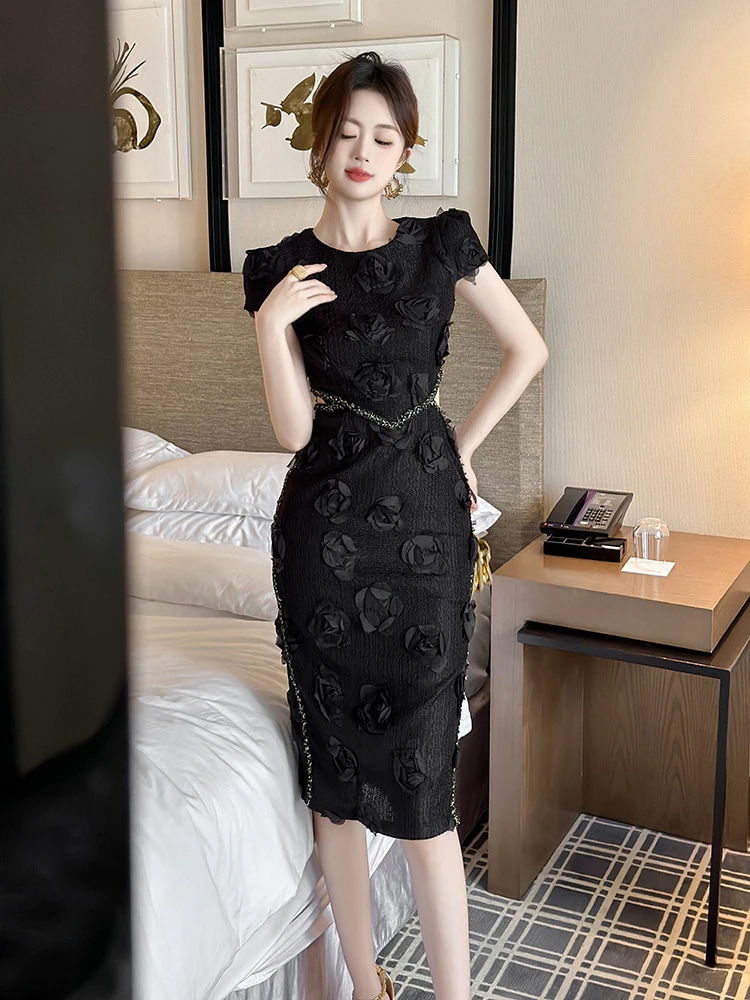 夏 ワンピース ドレス パーティー キャバ 大人 同窓会 披露宴 卒業式 結婚式 演奏会 ウェディング 二次会 メガ割 01