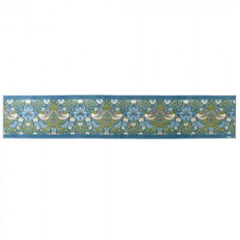 イチゴドロボウ インテリアマット 50×270cm FT1702A BG ブルーグリーン