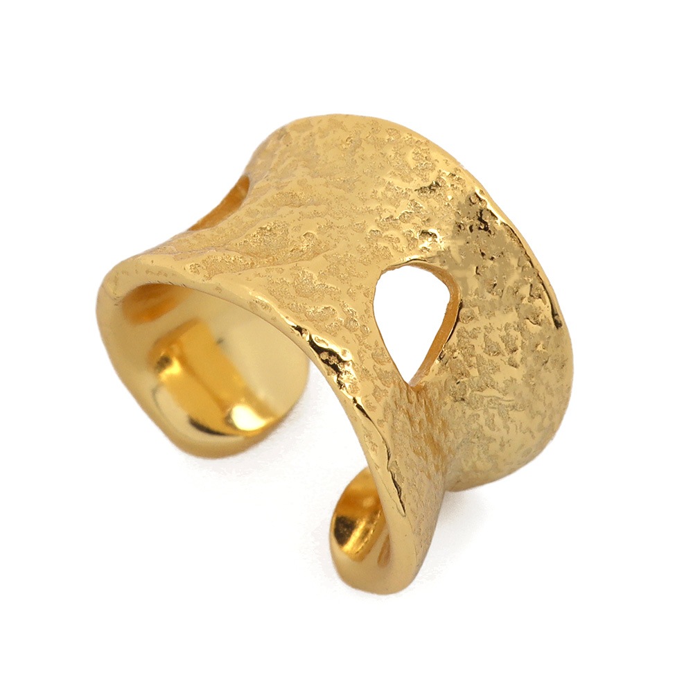 925 イヤーカフ 凹凸 槌目 [cec056]