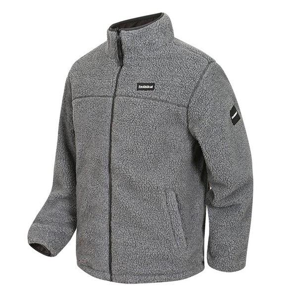 2つのスタイルの両面フリースリバーシブルハイネックパディングジャンパー