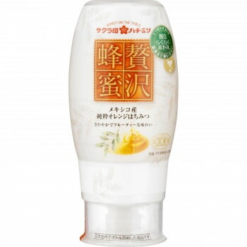 サクラ印　贅沢蜂蜜　メキシコ産　純粋オレンジはちみつ　200gx12本