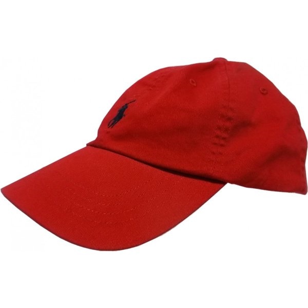 LA直輸入 ラルフ メンズ ワンポイント キャップ 帽子 レッド 男女兼用 cotton cap 068 5,595円