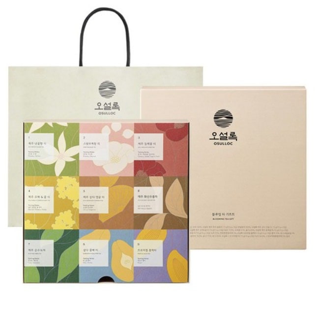 (45個入り) オーソルロック ブルーミングティー ギフト セット /ギフトセット / 安全な紙製ティーバッグ / 韓国人気