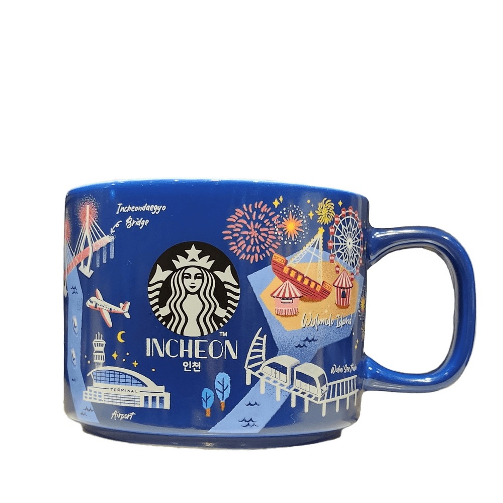 スターバックス こんにちは 仁川 リージョナル マグ 355ml 限定版 コリア MD