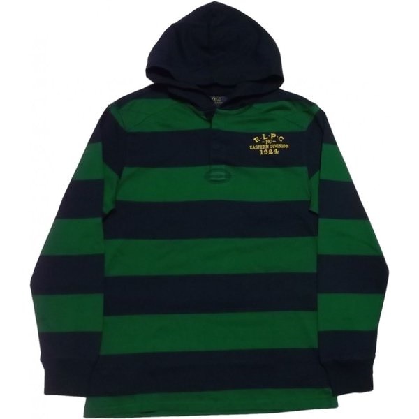 ボーイズサイズ 長袖 パーカ Tシャツ グリーン boys PR2-204