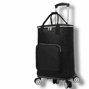 ショッピングカート 折りたたみ 5輪 保冷 保温 バッグ ショッピングバッグ キャスター付き 買い物カート おばあちゃん エコバック トートバッグ キャリーバッグ 買い物 アウトドア 旅行 ピクニック