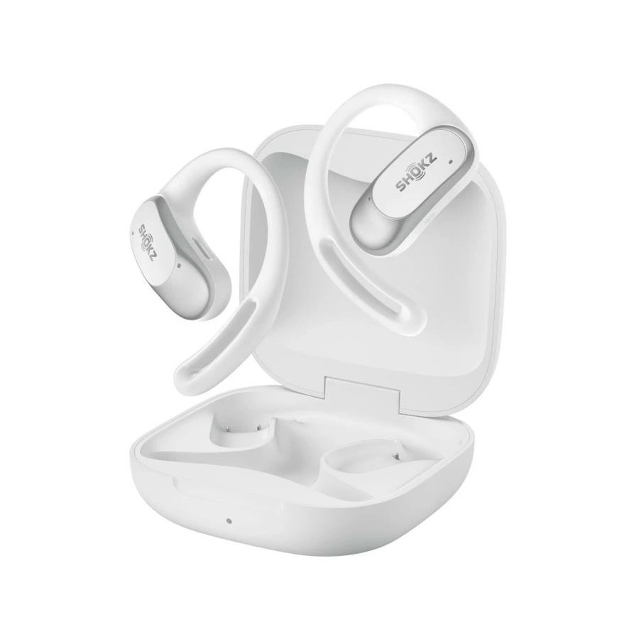 SHOKZ ショックス SKZ-EP-000026 ホワイト フルワイヤレスイヤホン オープンイヤー型 Bluetooth対応 OpenFit Air