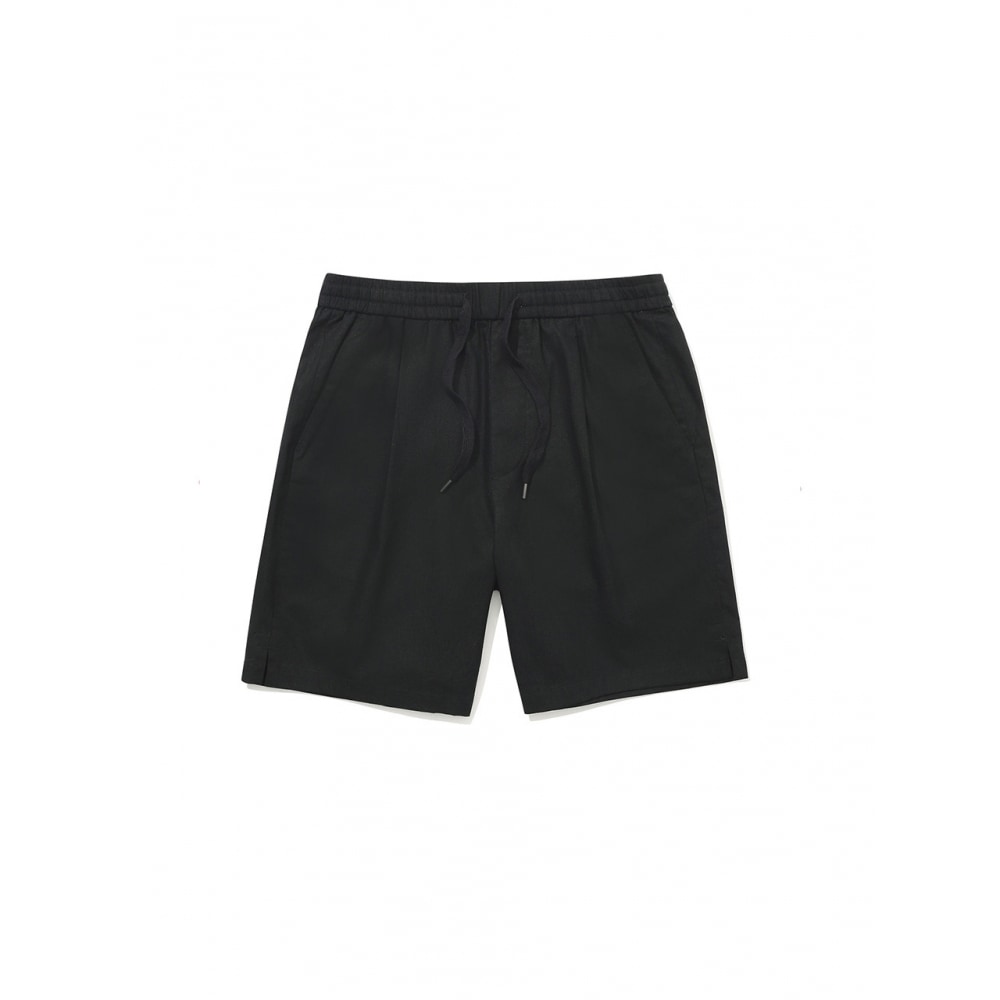 COVERNAT リネンショーツブラック