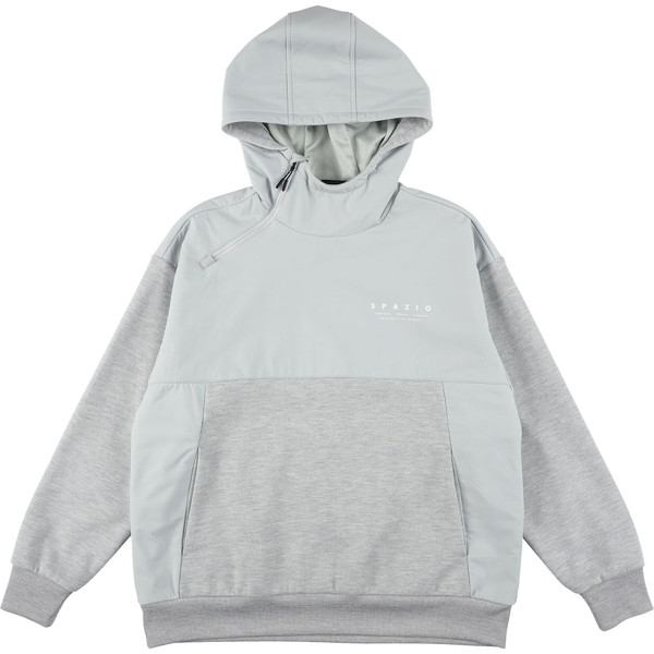 SPAZIO スパッツィオ オーバーサイズP／Oベンチレーションフーディ フットサル スウェットパーカー TP0633-18