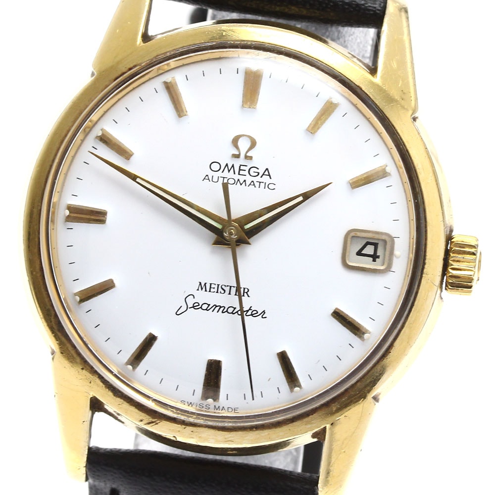 オメガ OMEGA 14760-61SC MEISTER シーマスター cal.562 リダンダイアル 自動巻き メンズ _903768【中古】
