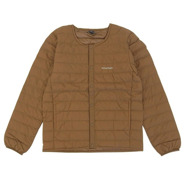 モンベル ダウンジャケット メンズ M-R ナイロン タン スペリオダウン ラウンドネックジャケット メンズ RMR1101666TN25 mont-bell