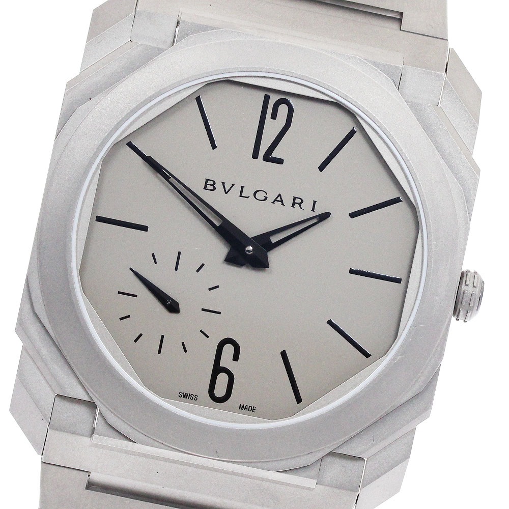 ブルガリ BVLGARI BGO40TXT/102713 オクト フィニッシモ 自動巻き メンズ 美品 箱・保証書付き_935933【中古】